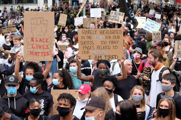 BLM Protest Bristol. Source: Bristol Post